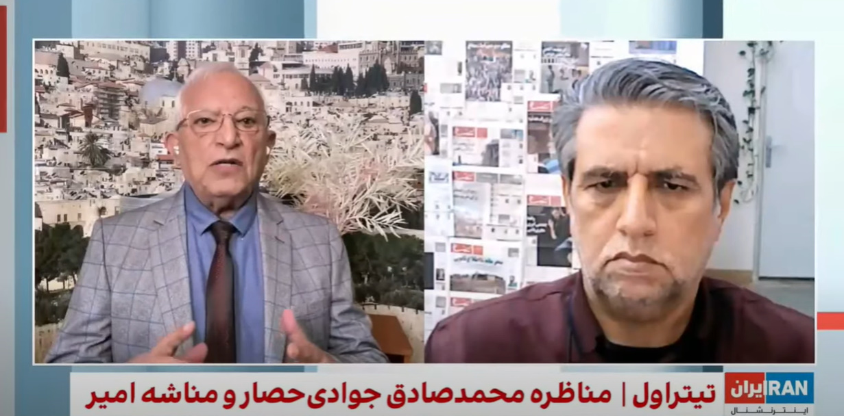منشه امیر به روزنامه نگار اصلاح طلب رژیم: اگر همه پرسی برای فلسطینیان خوب است، اول در ایران اجرا کنید