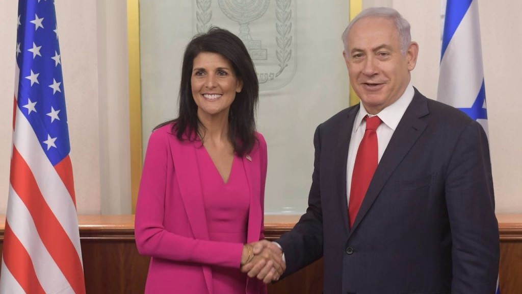 نتانياهو در دیدار با نیکی هیلی: اسرائیل مصمم است که همه اهداف نبرد را محقق کند